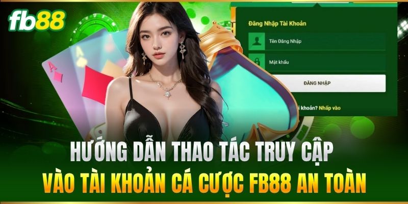 Hướng dẫn thao tác truy cập vào tài khoản cá cược nhà cái an toàn