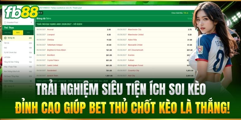 Trang Chủ 11 Trải nghiệm siêu tiện ích soi kèo đỉnh cao giúp bet thủ chốt kèo là thắng!
